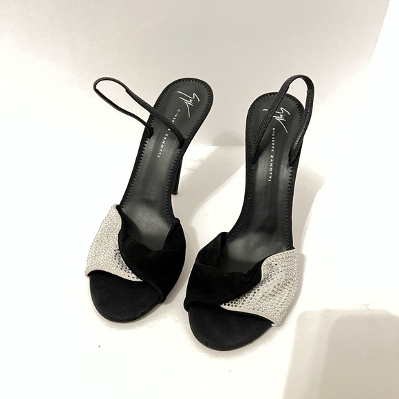 Giuseppe Zanotti Alien 115 Swarovski Crystal Heels - Womens 9.5 US (40.5EU) - Picture 5 of 6